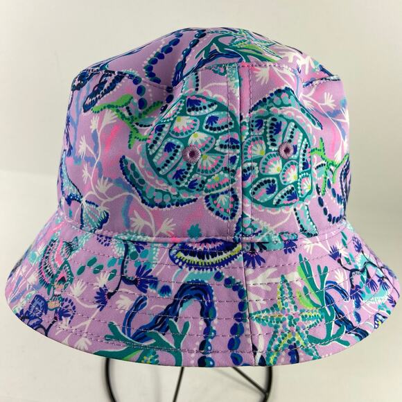 Lilly Pulitzer Bucket Hat Lilac Freesia Mermaid For you - Picture 3 of 8